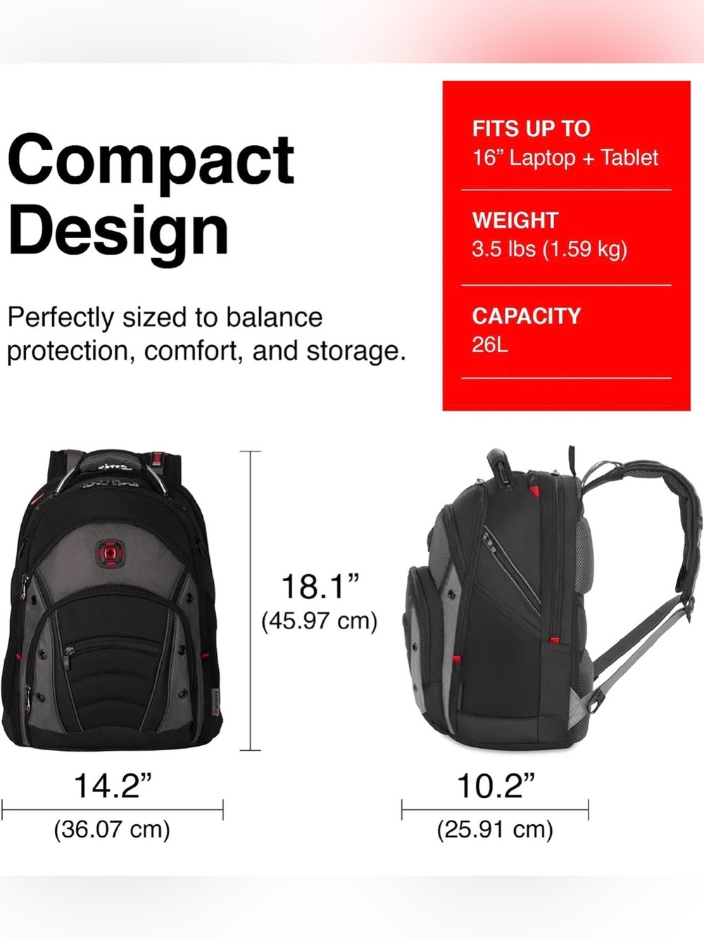 Wenger Synergy Backpack - Picture 2 of 13